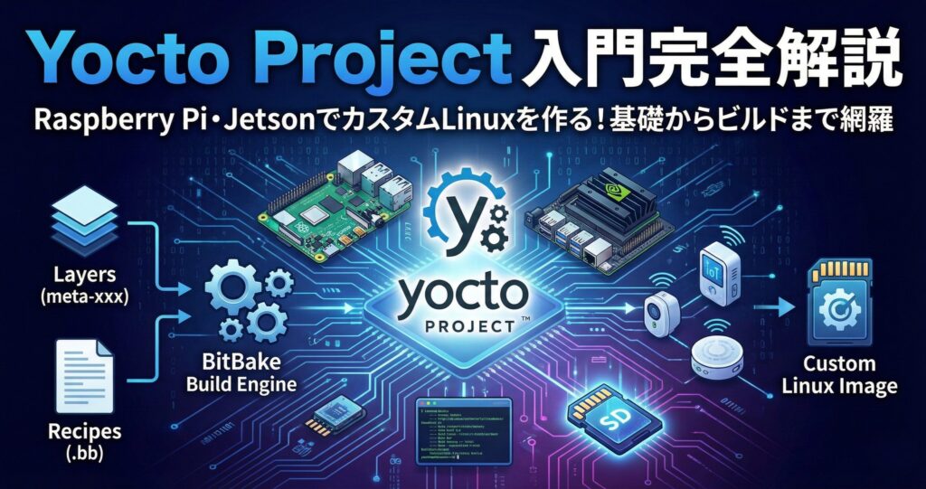 【2026年版】Yocto Project完全入門ガイド｜組み込みLinux開発の第一歩