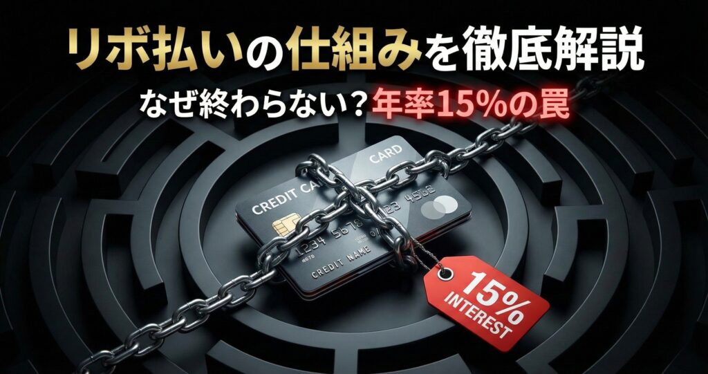 リボ払いの仕組みを徹底解説｜なぜ終わらない？計算式と罠